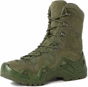 Men's Military Tactical Boots, Breathable Military Combat Desert Boots, Lightweight work boots for men, Durable Outdoor Work Boots Desert Boots, jungle Desert Combat Boots