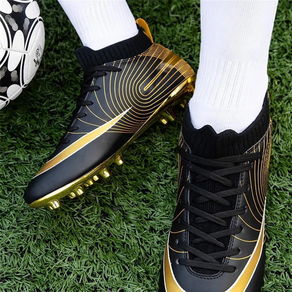 Men’s Soccer Boots Football Shoes Cleats Spike Shoes Sneaker Comfortable Adults Athletic Outdoor/Indoor/Competition/Training