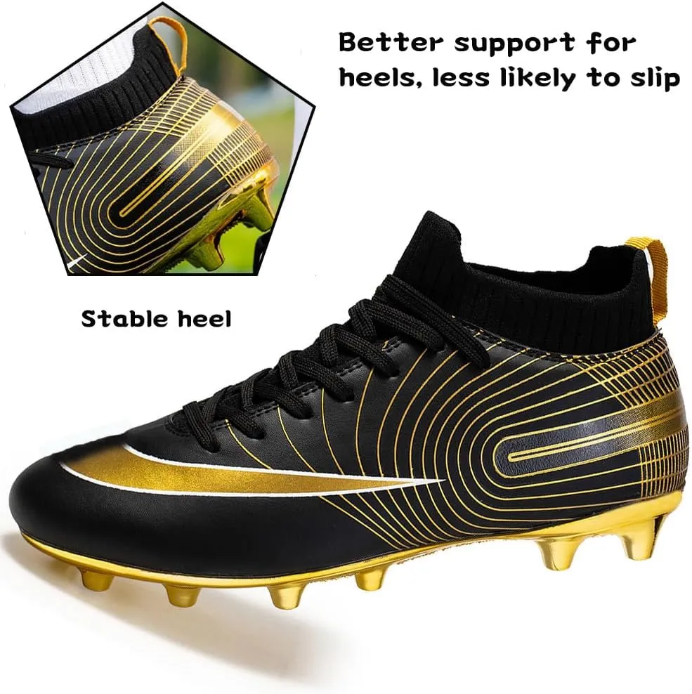 Men’s Soccer Boots Football Shoes Cleats Spike Shoes Sneaker Comfortable Adults Athletic Outdoor/Indoor/Competition/Training