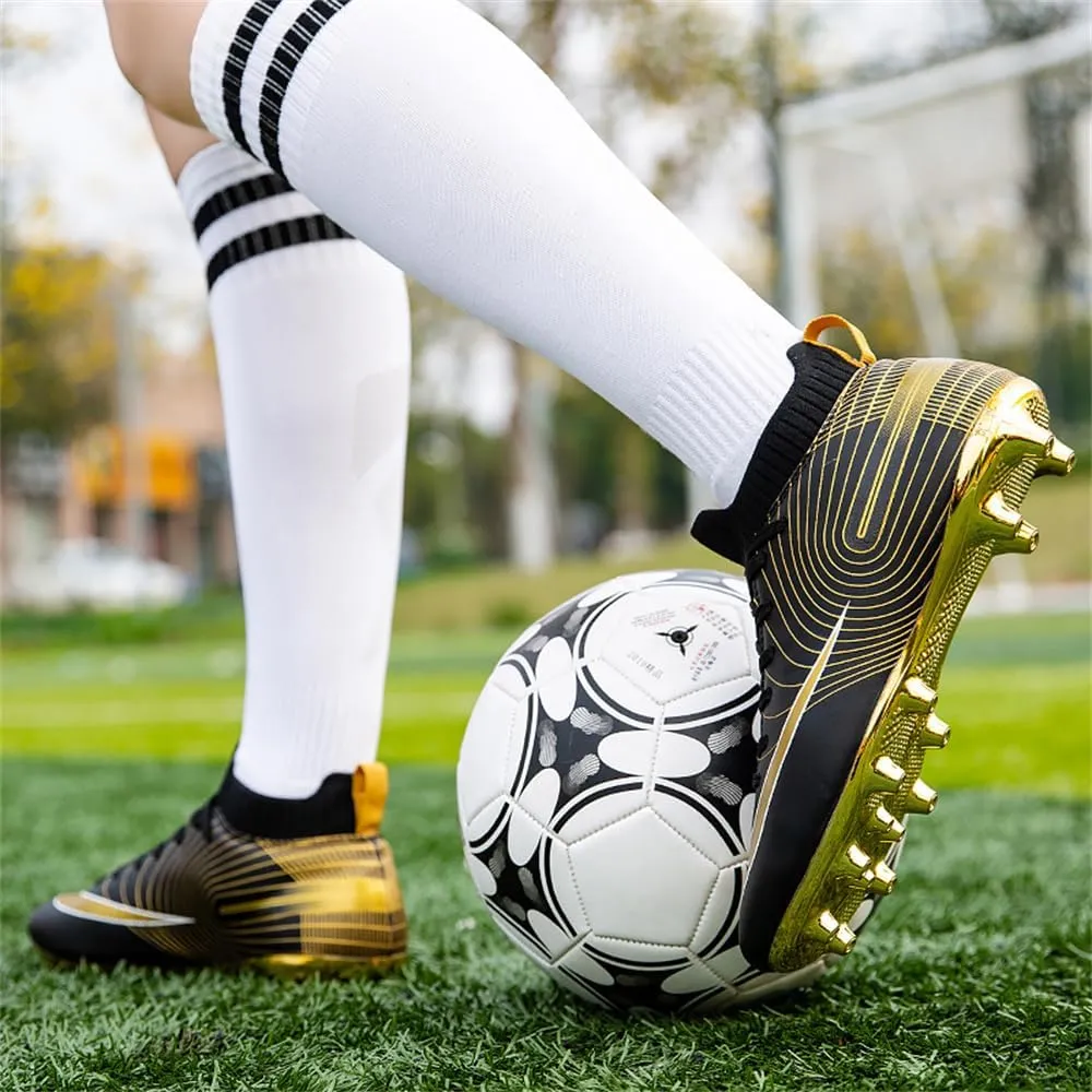 Men’s Soccer Boots Football Shoes Cleats Spike Shoes Sneaker Comfortable Adults Athletic Outdoor/Indoor/Competition/Training