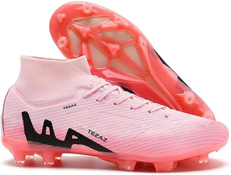 Men's Soccer Cleats Lightweight Football Cleats Professional Training High-top Soccer Shoes