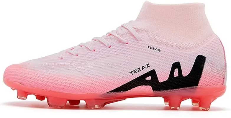 Men's Soccer Cleats Lightweight Football Cleats Professional Training High-top Soccer Shoes
