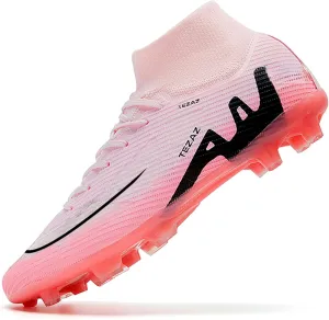 Men's Soccer Cleats Lightweight Football Cleats Professional Training High-top Soccer Shoes