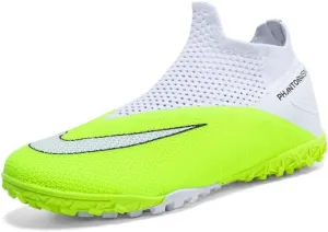 Mens Soccer Cleats Professional High-Top Lightweight Breathable Athletic,Indoor/Outdoor Competition/Training