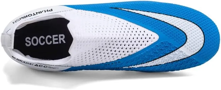 Mens Soccer Cleats Professional High-Top Lightweight Breathable Athletic,Indoor/Outdoor Competition/Training