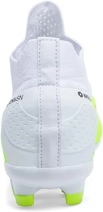 Mens Soccer Cleats Professional High-Top Lightweight Breathable Athletic,Indoor/Outdoor Competition/Training