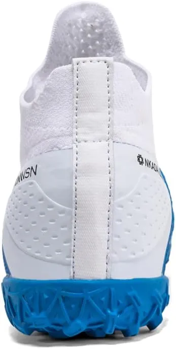 Mens Soccer Cleats Professional High-Top Lightweight Breathable Athletic,Indoor/Outdoor Competition/Training