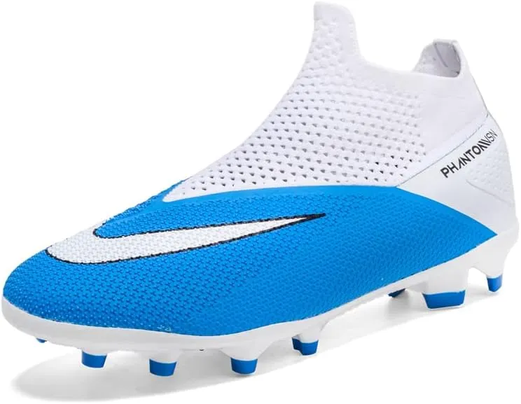 Mens Soccer Cleats Professional High-Top Lightweight Breathable Athletic,Indoor/Outdoor Competition/Training