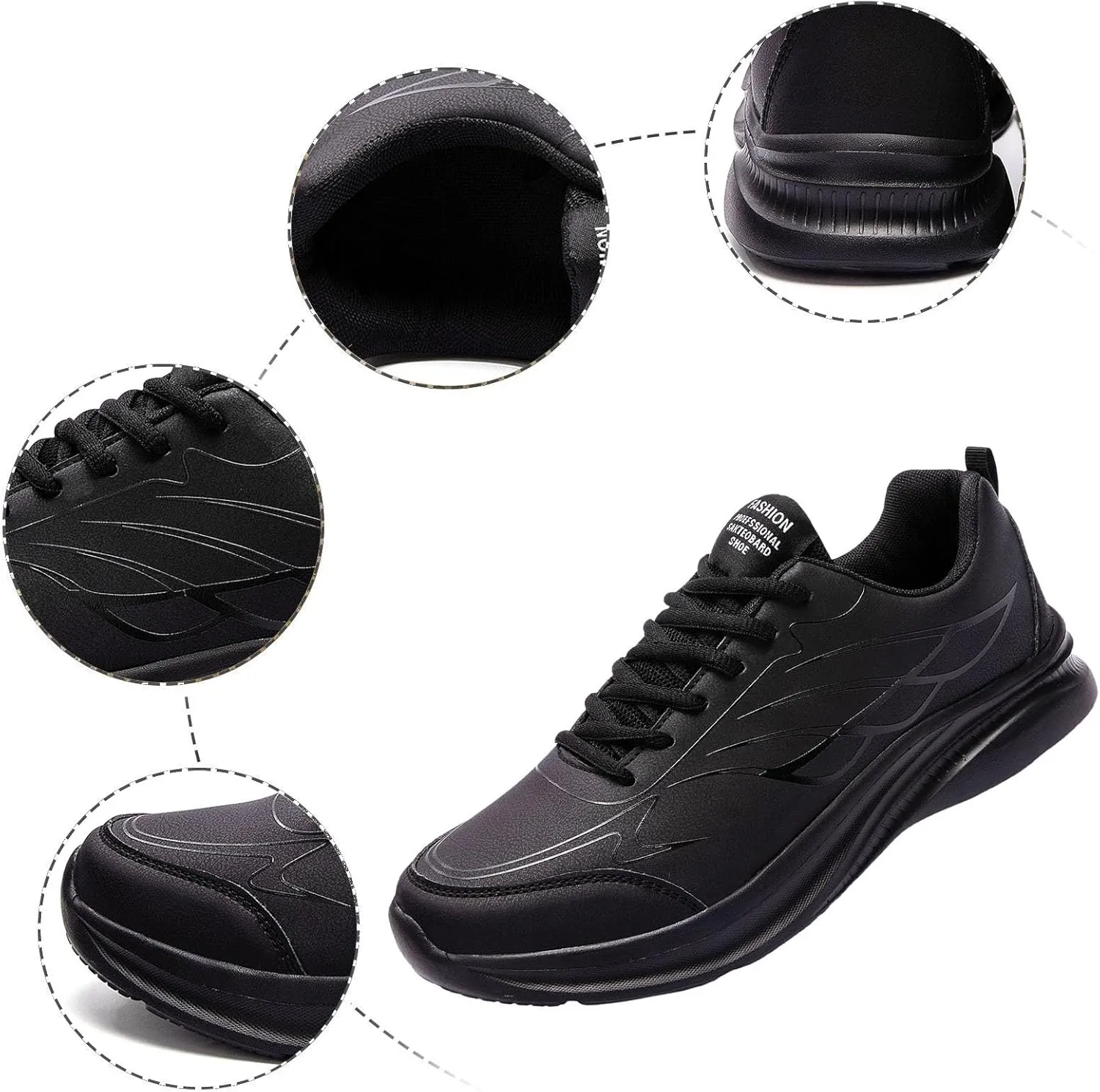 Men's Stylish Orthopedic Sneakers Recovery Air Athletic Running Tennis Shoe Men's Lightweight Cushion Sneakers