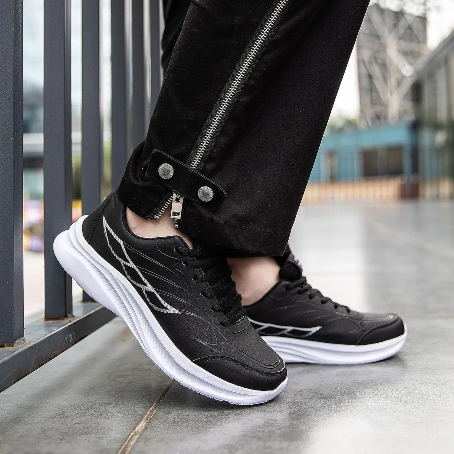 Men's Stylish Orthopedic Sneakers Recovery Air Athletic Running Tennis Shoe Men's Lightweight Cushion Sneakers