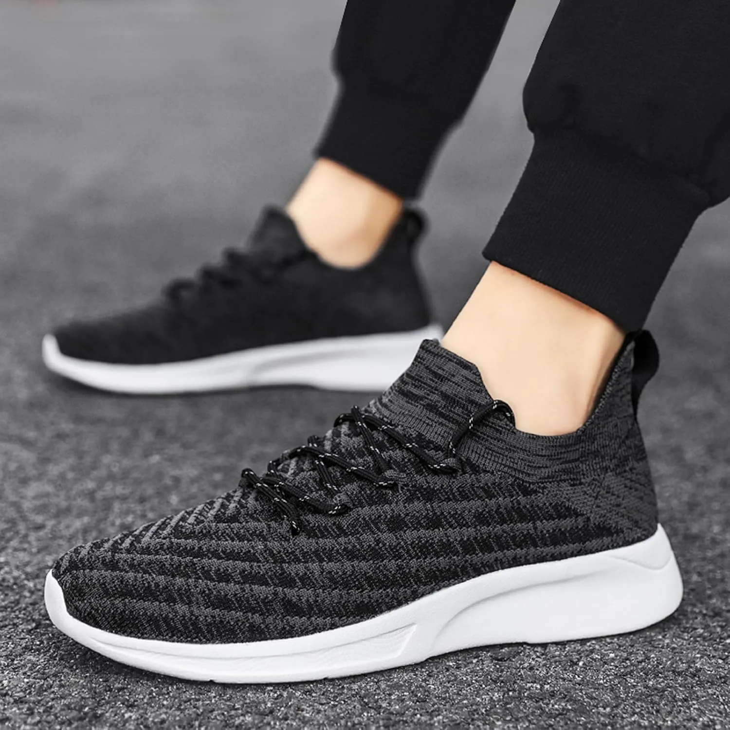 Mens Walking Shoes Men's Shoes Walking Shoe for Men Slip on Shoe for Men Comfortable Running Trail Sneaker