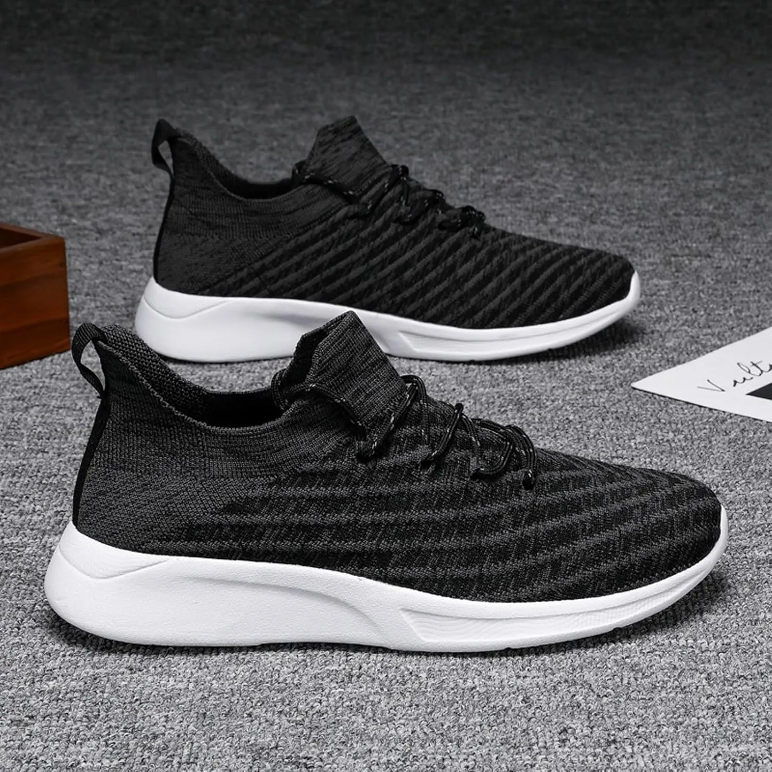 Mens Walking Shoes Men's Shoes Walking Shoe for Men Slip on Shoe for Men Comfortable Running Trail Sneaker