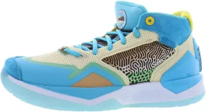 New Balance Kawhi Boys Shoes Size 5, Color: Aqua/Multi