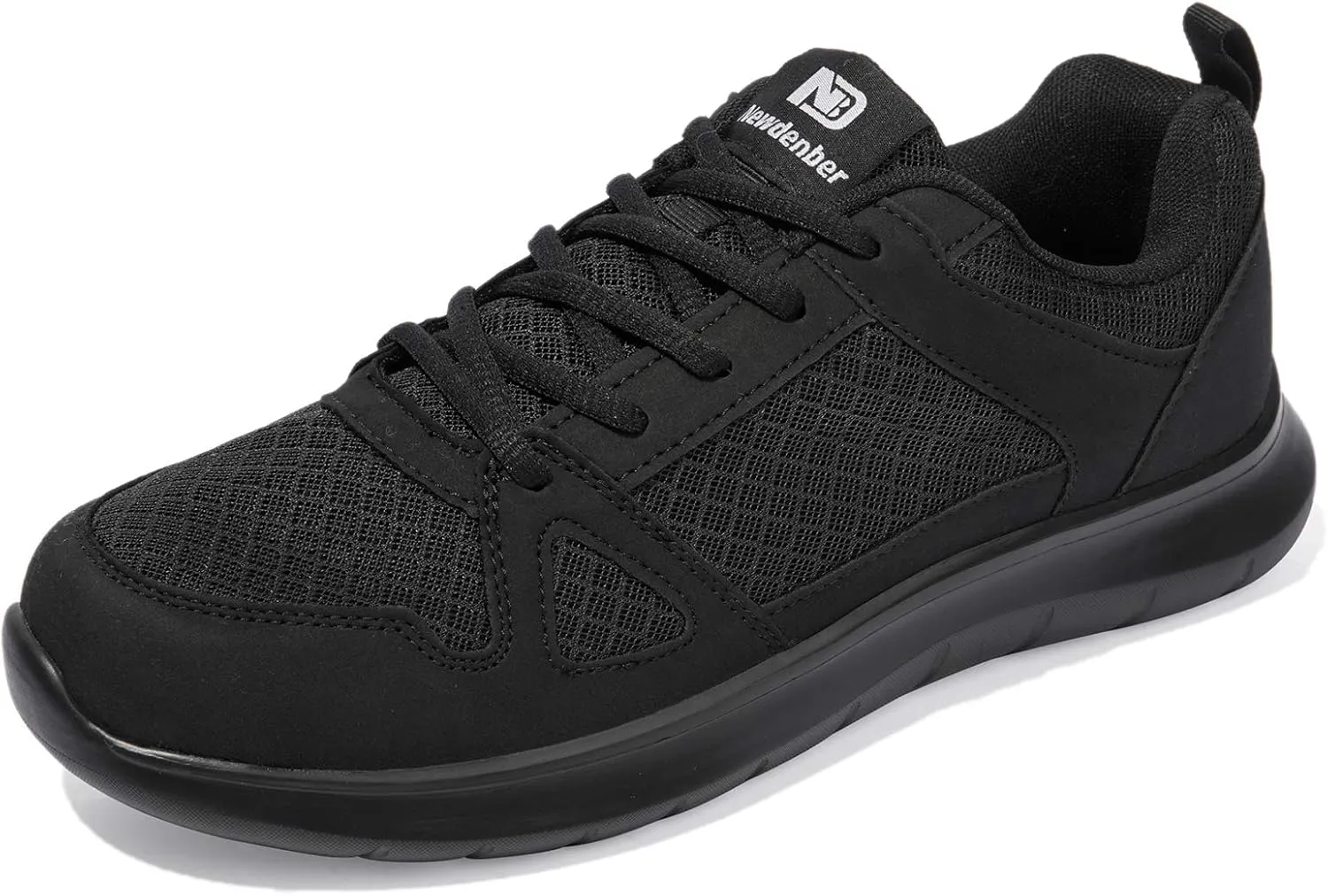 NewDenBer Men's Lightweight Sneakers Comfortable Athletic Walking Running Tennis Shoes