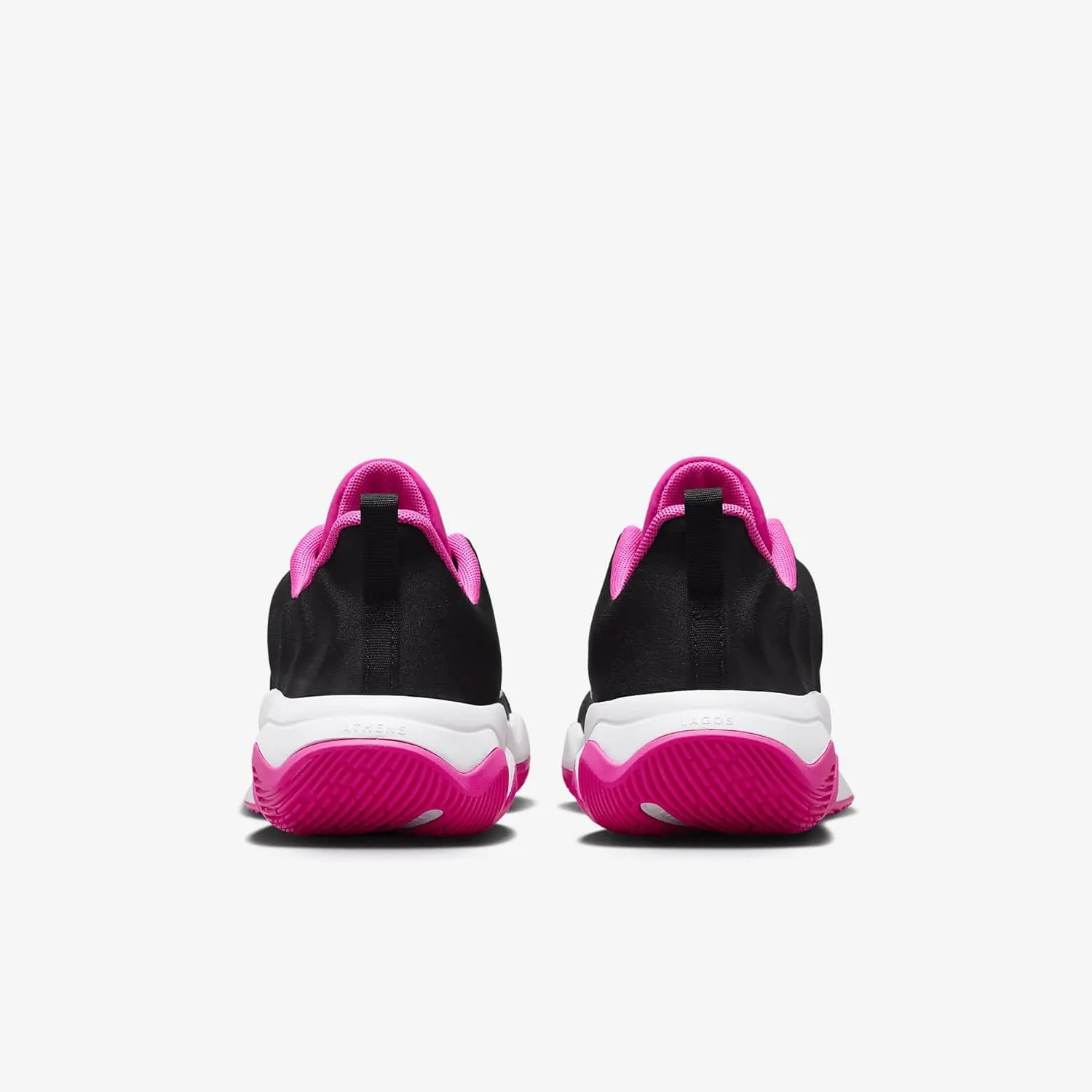 Nike Giannis Immortality 4 Big Kids' Basketball Shoes (FZ6734-004, Black/Laser Fuchsia/White)
