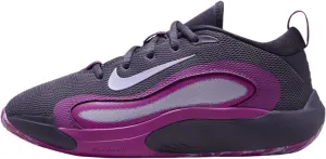 Nike IsoFly Big Kids' Basketball Shoes (FN4384-500, Dark Raisin/Hot Fuchsia/Hydrangeas) Size 2.5
