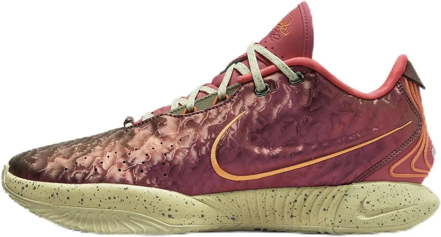 Nike Lebron XXI Men's Basketball Shoes (FN0708-800, Ember Glow/Campfire Orange/Dark Russet/Elemental Gold) Size 13