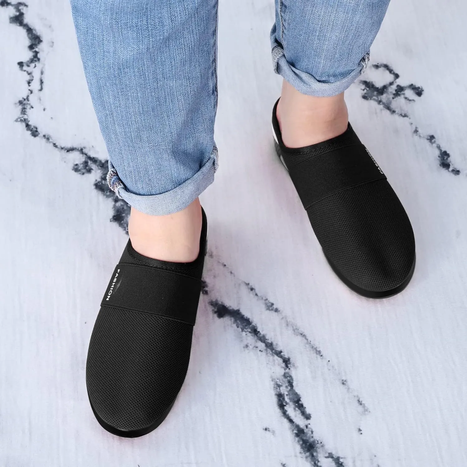 Non Slip Shoes for Women Food Service Plantar Fasciitis Sneakers for Women Wide Width 2023 All Black Dressy Sneakers for Women Womens Black Slip On Sneakers Size 7 Comfy Shoes for Women Fall