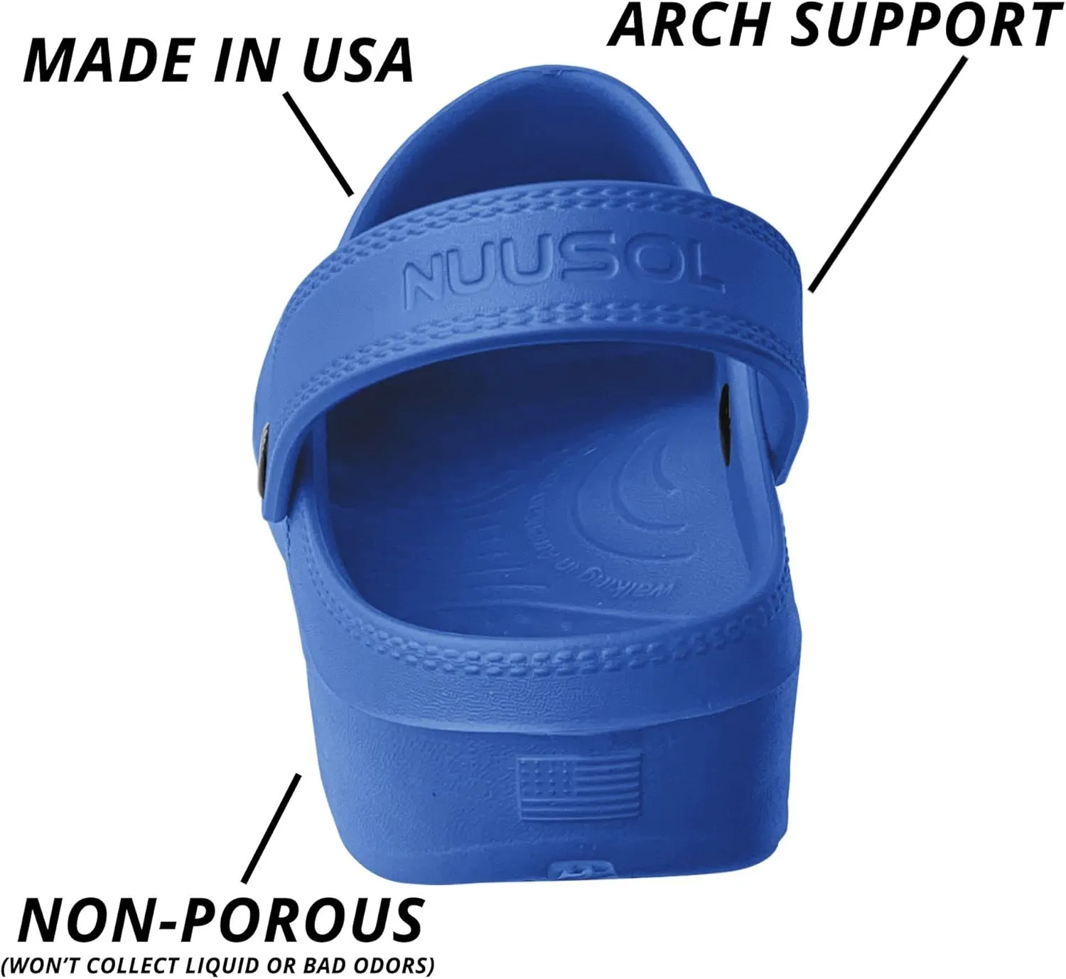 NUUSOL Unisex McCall Clog, Lightweight EVASOL Foam Footwear