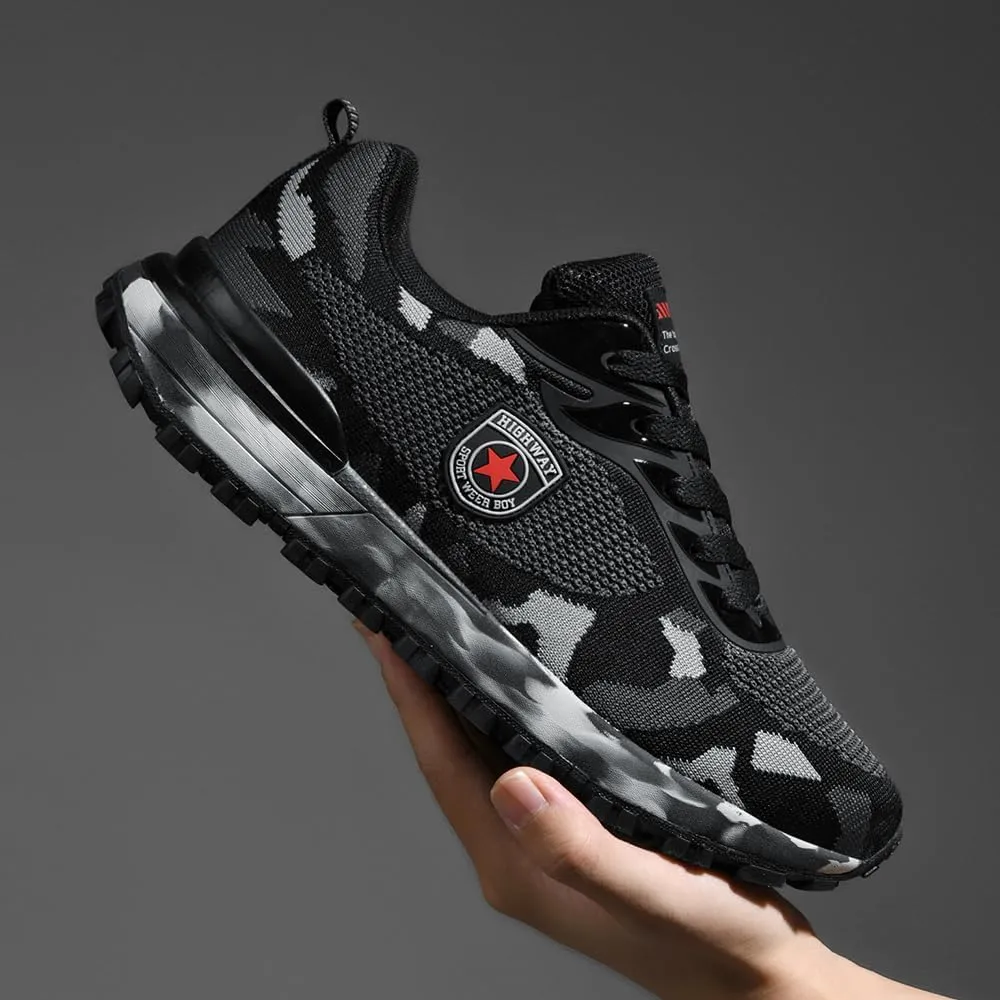 Outdoor Sports Cross-Country Running Hiking Shoes Leisure Breathable Non-Slip wear-Resistant Training Camouflage Shoes