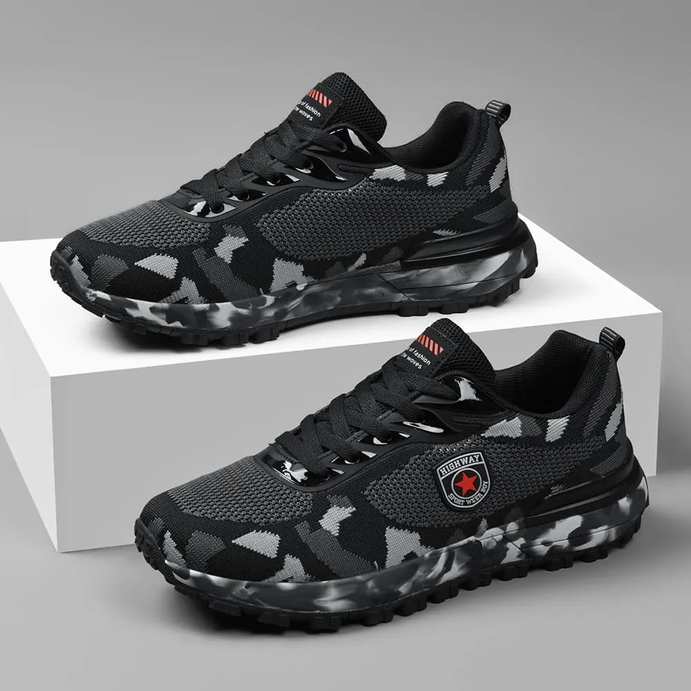 Outdoor Sports Cross-Country Running Hiking Shoes Leisure Breathable Non-Slip wear-Resistant Training Camouflage Shoes