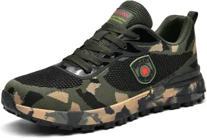 Outdoor Sports Cross-Country Running Hiking Shoes Leisure Breathable Non-Slip wear-Resistant Training Camouflage Shoes