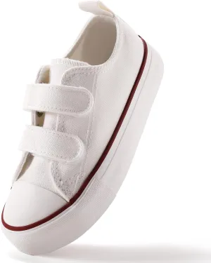 PATPAT Toddler Shoes for Girl & Boy, Toddler Sneakers Little Kid Shoes [Breathable & Comfortable] [Lightweight & Durable] Casual, Stylish and Comfortable Slip-On Canvas Sneaker Toddler Shoes Size
