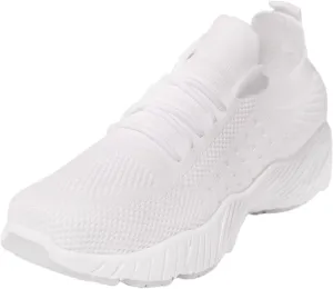 Running Shoes For Women Arch Support Slip on Loafer Shoes Mesh Casual Flat Walking Sneakers Memory Foam Tennis Shoes