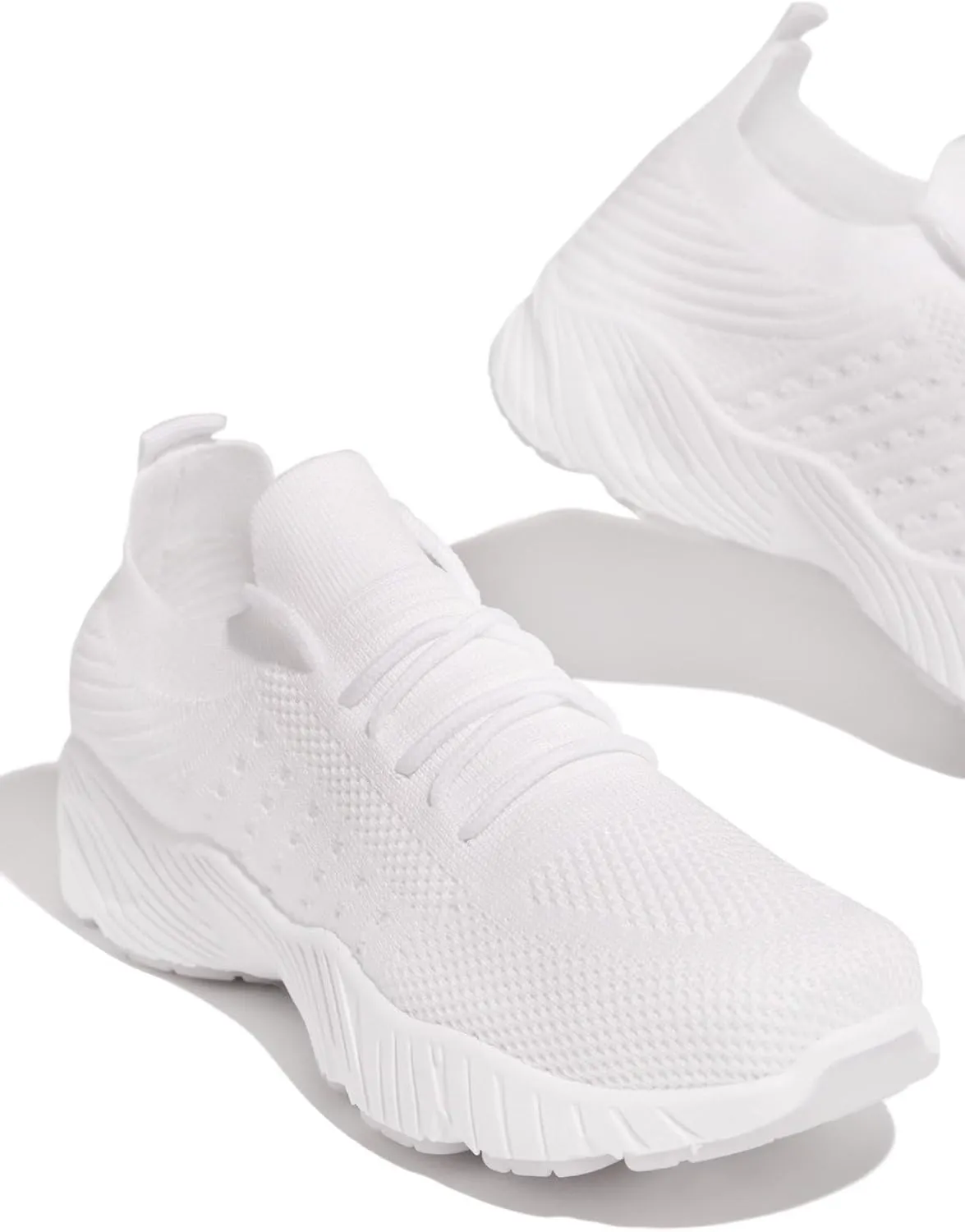 Running Shoes For Women Arch Support Slip on Loafer Shoes Mesh Casual Flat Walking Sneakers Memory Foam Tennis Shoes