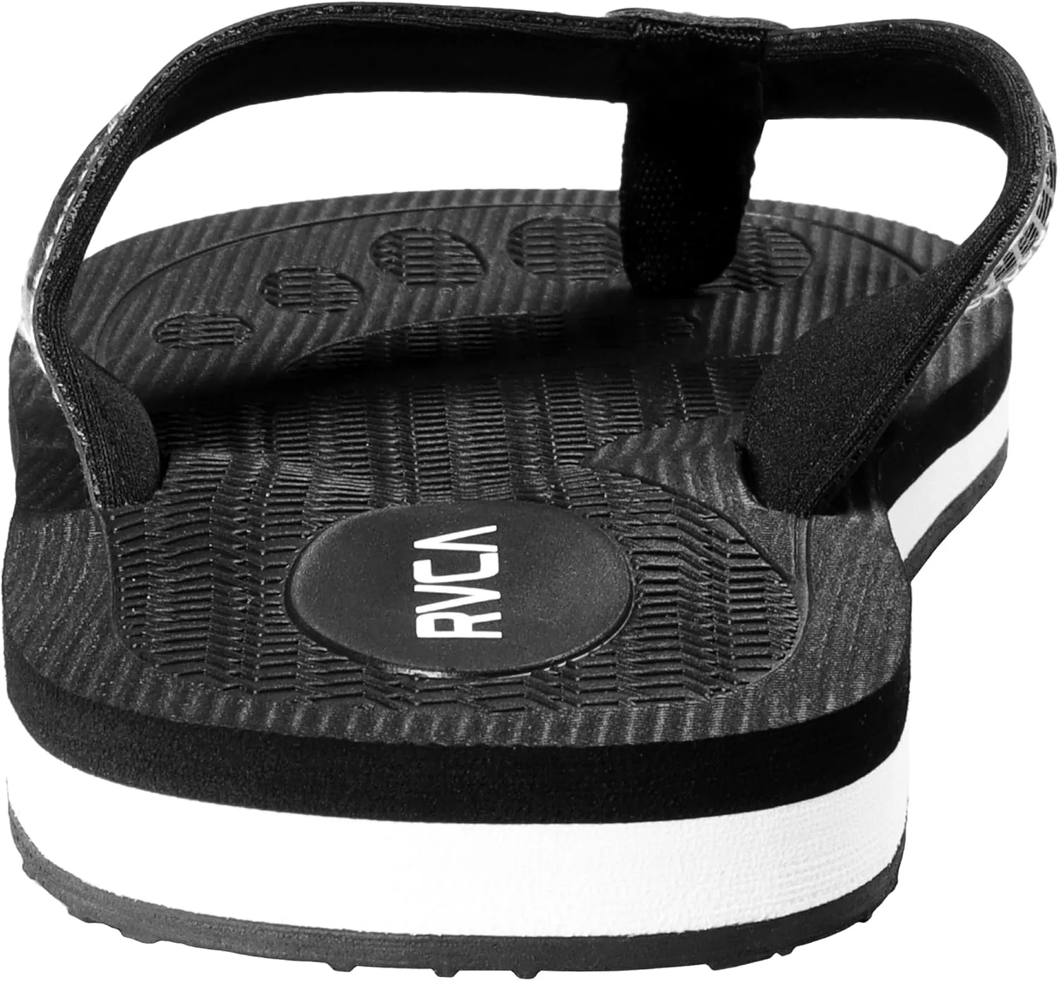 RVCA Perforated T-Bar Sandals - Breathable, Cushioned, and Durable Footwear