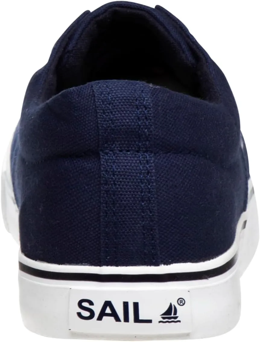 Sail Men's Canvas Tennis Shoes Boating, Beach, Summer Casual Sneakers