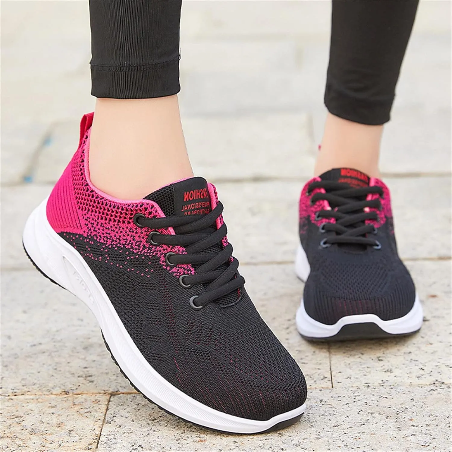 SBGMoSJ Women's High Top Wedge Fashion Sneakers Hidden Heel Women Orthopedic Sneakers Walking Shoes Slip On Tennis Shoes for Women Women's Sneakers Zapatos CóModos para Mujeres Embarazadas