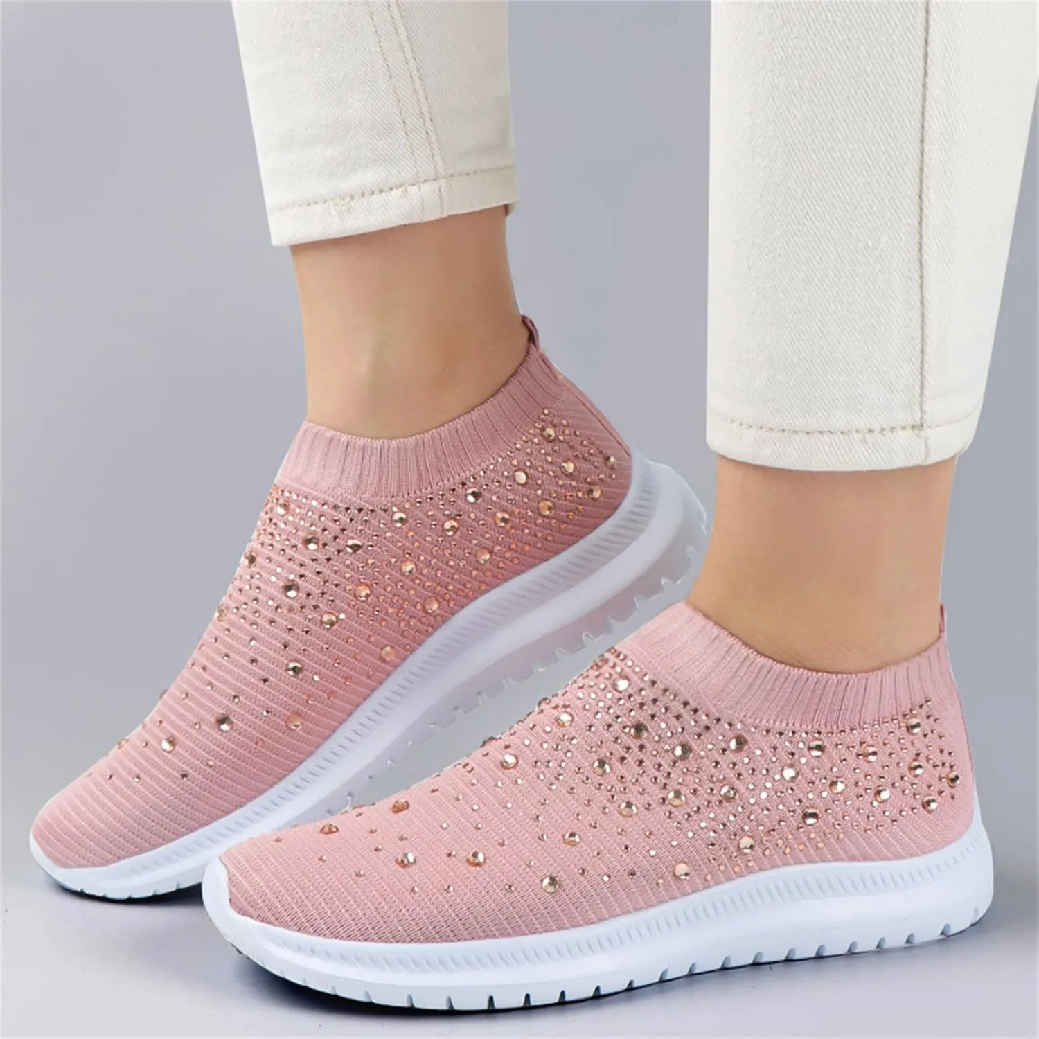 Shoes For Women Sneakers Slip On Athletic Walking Shoes Casual Comfortable Fashion Sneakers Running Gym Tennis Shoes