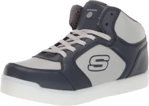 Skechers Boy's Mid Top Lace Up Shoe W/Hidden Sneaker