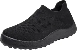 Sneakers for Women Running Shoes Slip On Casual Womens Running Shoes Wide Feet Dress Casual Shoes Platform Sneakers Platform Tennis Shoe White Loafers