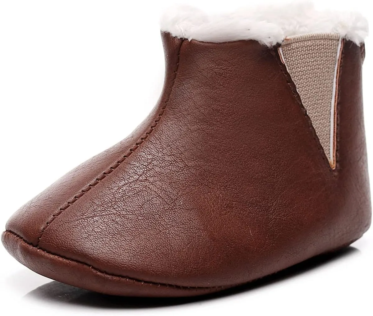 Snow Boots Kids Baby Plush Boots Girls First Snow Infant Walkers Warm Soft Cotton Shoes Baby Shoes Baby Slip on Boots