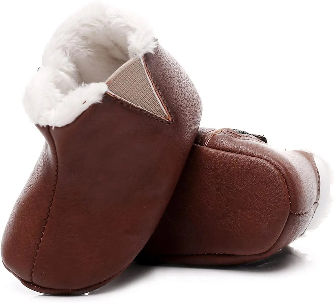 Snow Boots Kids Baby Plush Boots Girls First Snow Infant Walkers Warm Soft Cotton Shoes Baby Shoes Baby Slip on Boots