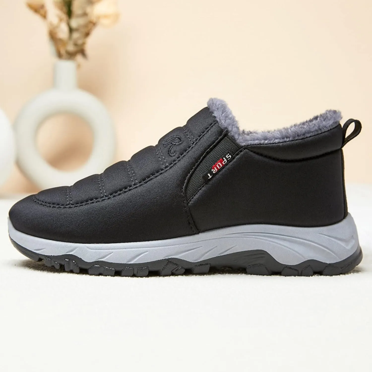 Snow Hiking Boots for Women Waterproof Non Slip Women Waterproof Snow Boots Size 7 Womens Winter Boots Size 9 Wide Boots for Snow Woman Winter Shoes for Women Waterproof Wide Snow