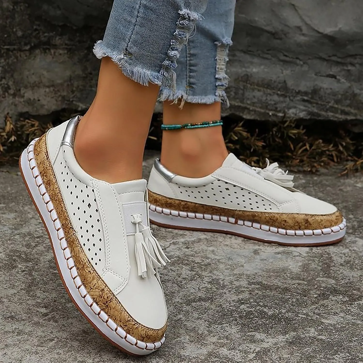 Tennis Shoes Womens Arch Support Dress Casual Shoes Women Shoes Sneakers Slip On Sneakers Walking Tennis Shoe Waterproof Tennis Shoe Loafers Casual Slip On