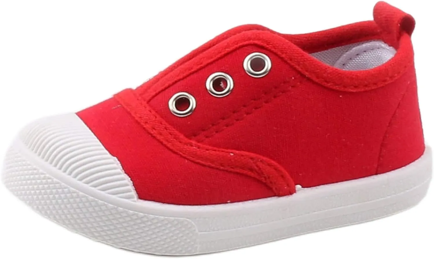 Toddler Girls Boys Canvas Shoes Lightweight Breathable Sneakers Washable Strap for Walking