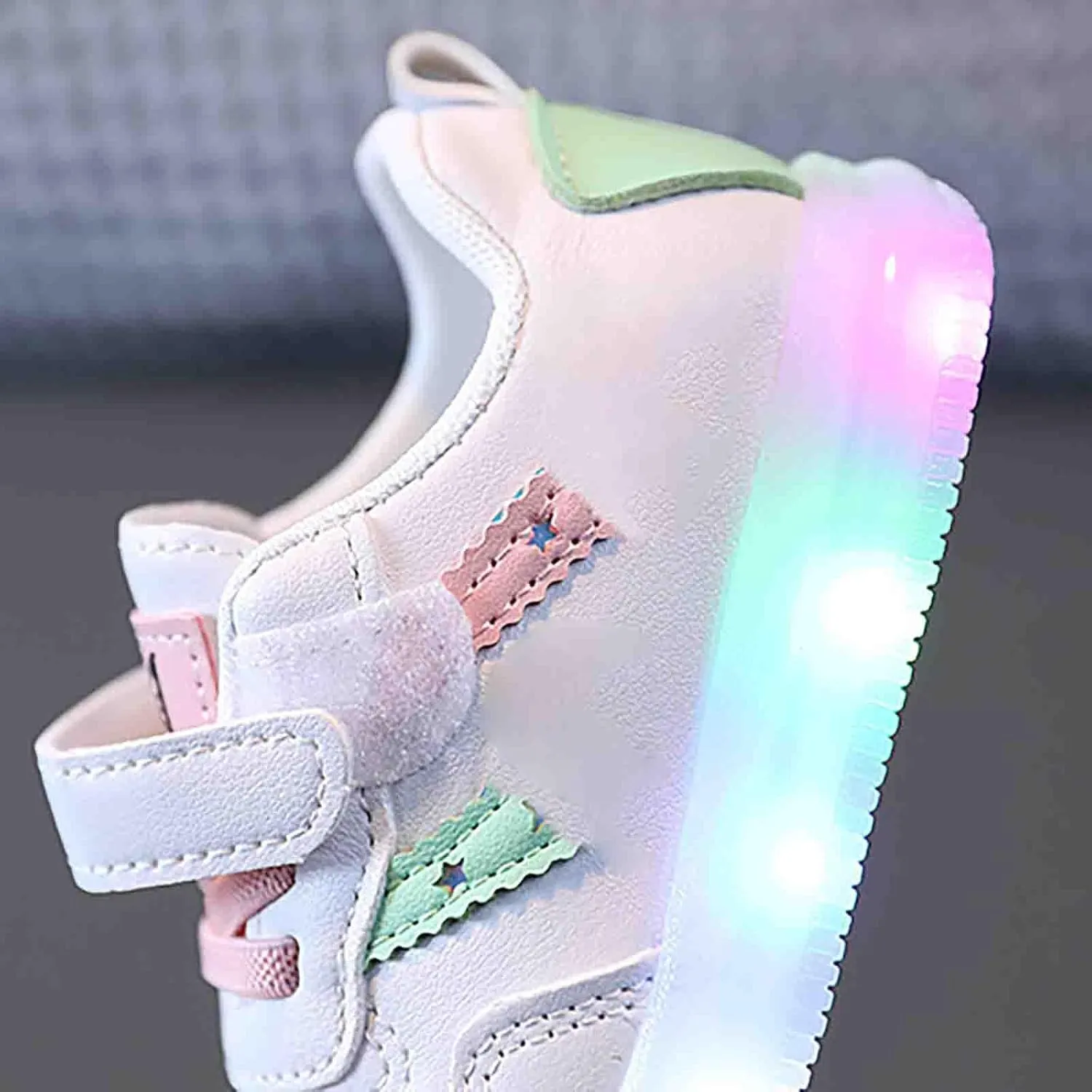 Toddler Led Light Up Sneaker Boys Girls Flashing Lightweight Mesh Breathable Sport Athletic Boy Shoes 10 Little Kid