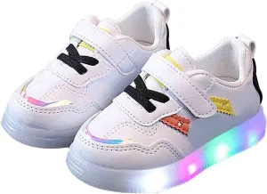Toddler Led Light Up Sneaker Boys Girls Flashing Lightweight Mesh Breathable Sport Athletic Boy Shoes 10 Little Kid