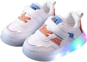 Toddler Led Light Up Sneaker Boys Girls Flashing Lightweight Mesh Breathable Sport Athletic Boy Shoes 10 Little Kid