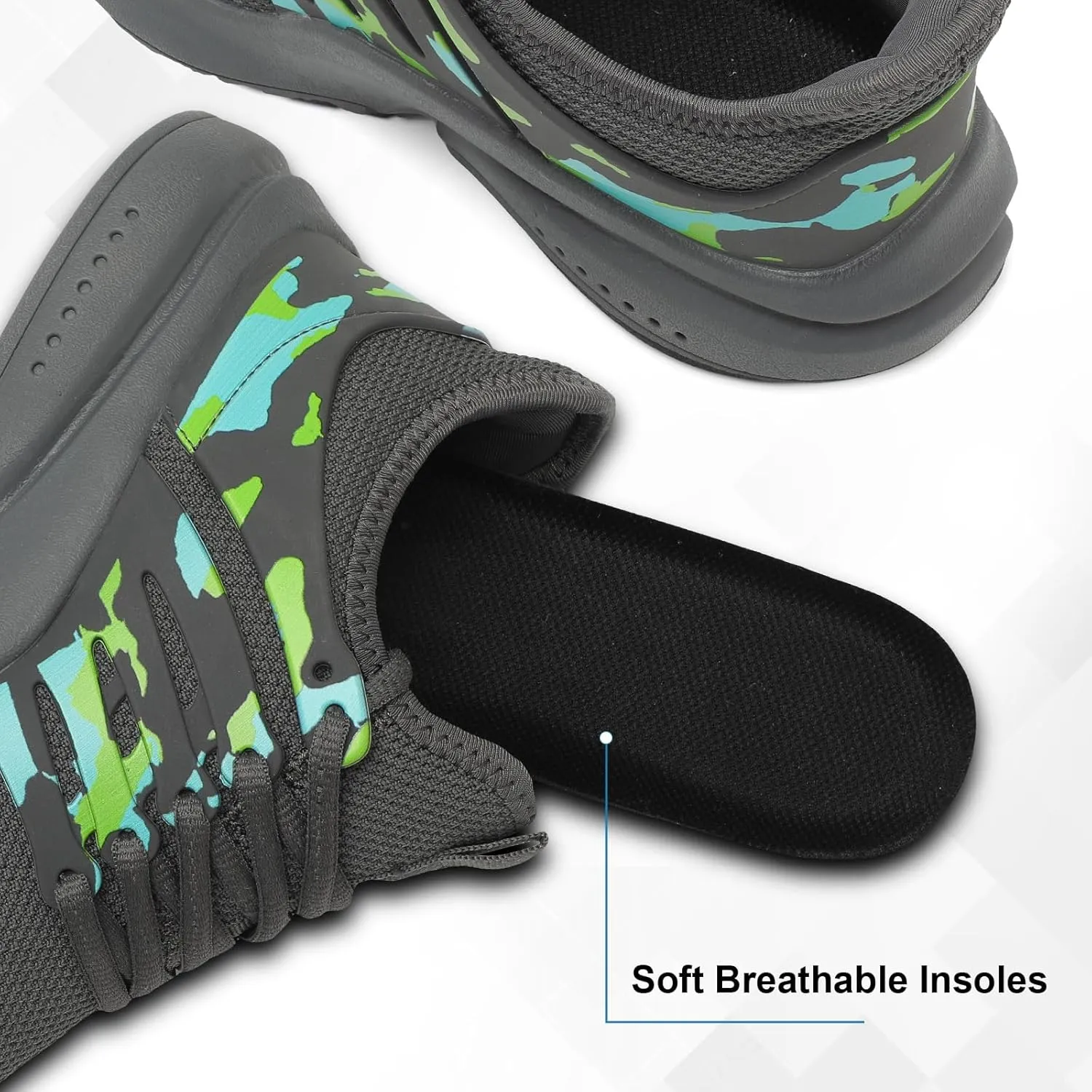 Troadlop Men's Running Shoes Non Slip