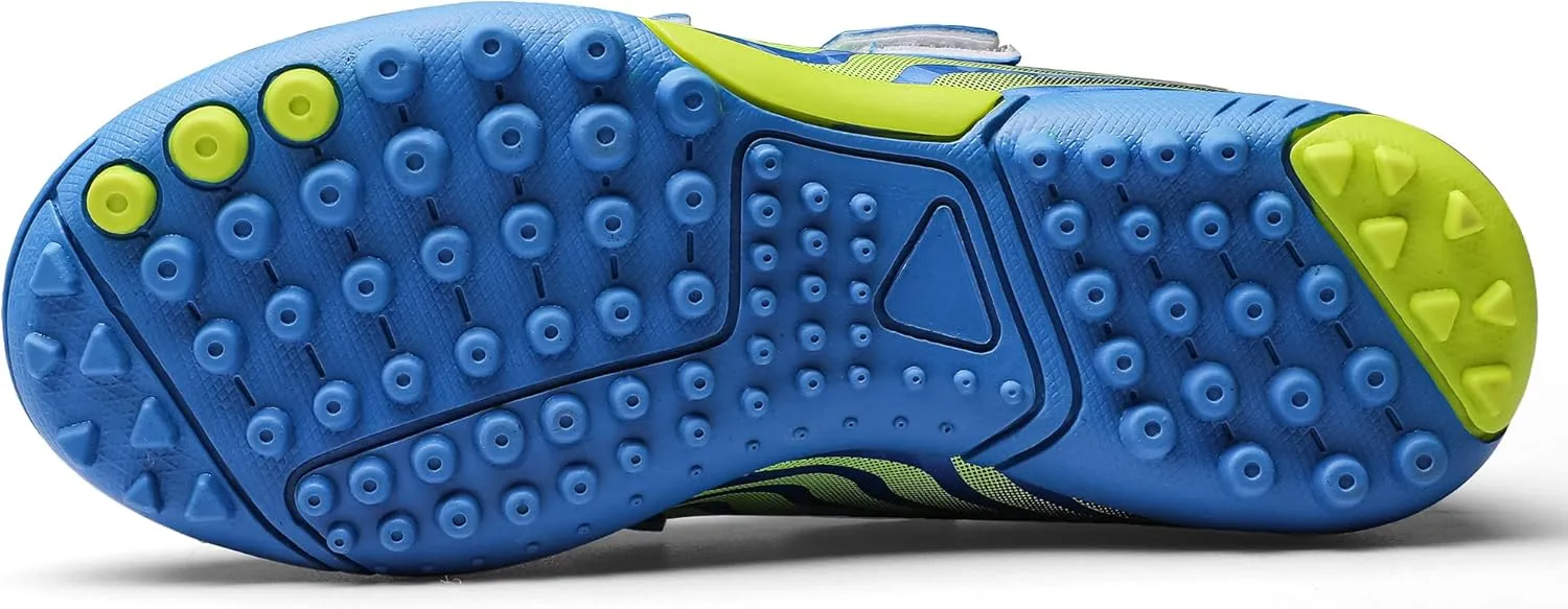Turf Soccer Shoes Boys Girls Indoor TF Soccer Cleats for Toddler Little Kids