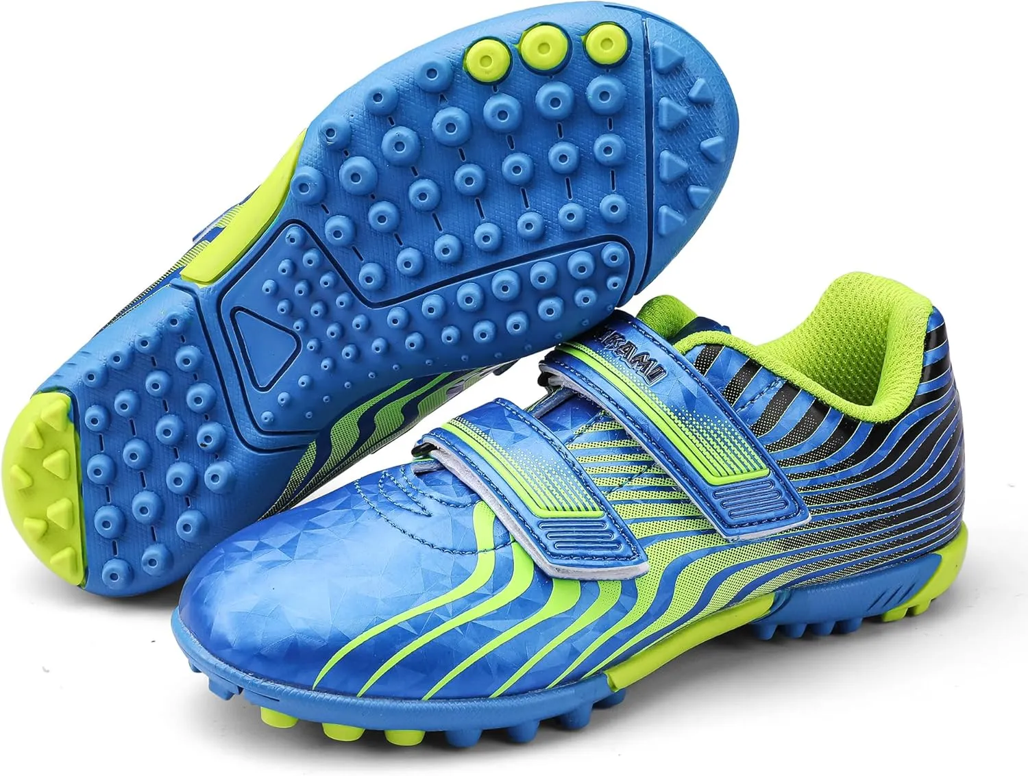 Turf Soccer Shoes Boys Girls Indoor TF Soccer Cleats for Toddler Little Kids