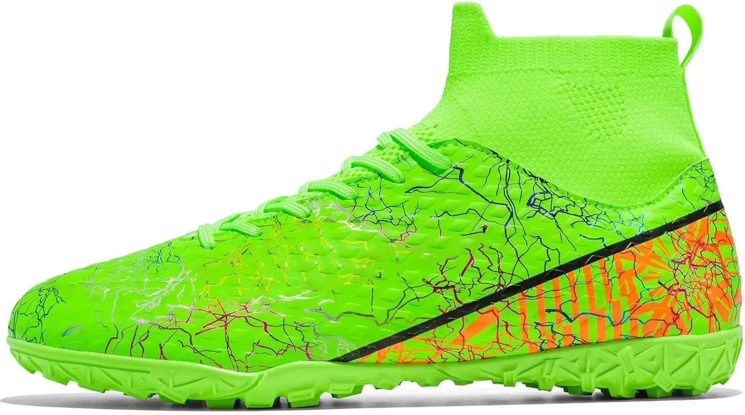 Unisex-Adult Soccer Cleats Lightweight Futsal Training Football Shoes for Big Boys