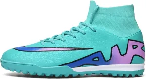 Unisex-Adult Soccer Cleats Lightweight Futsal Training Football Shoes for Big Boys