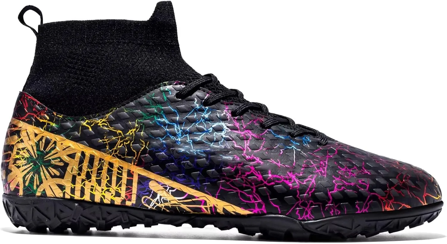 Unisex-Child Soccer Cleats Lightweight Training Football Shoes for Youth