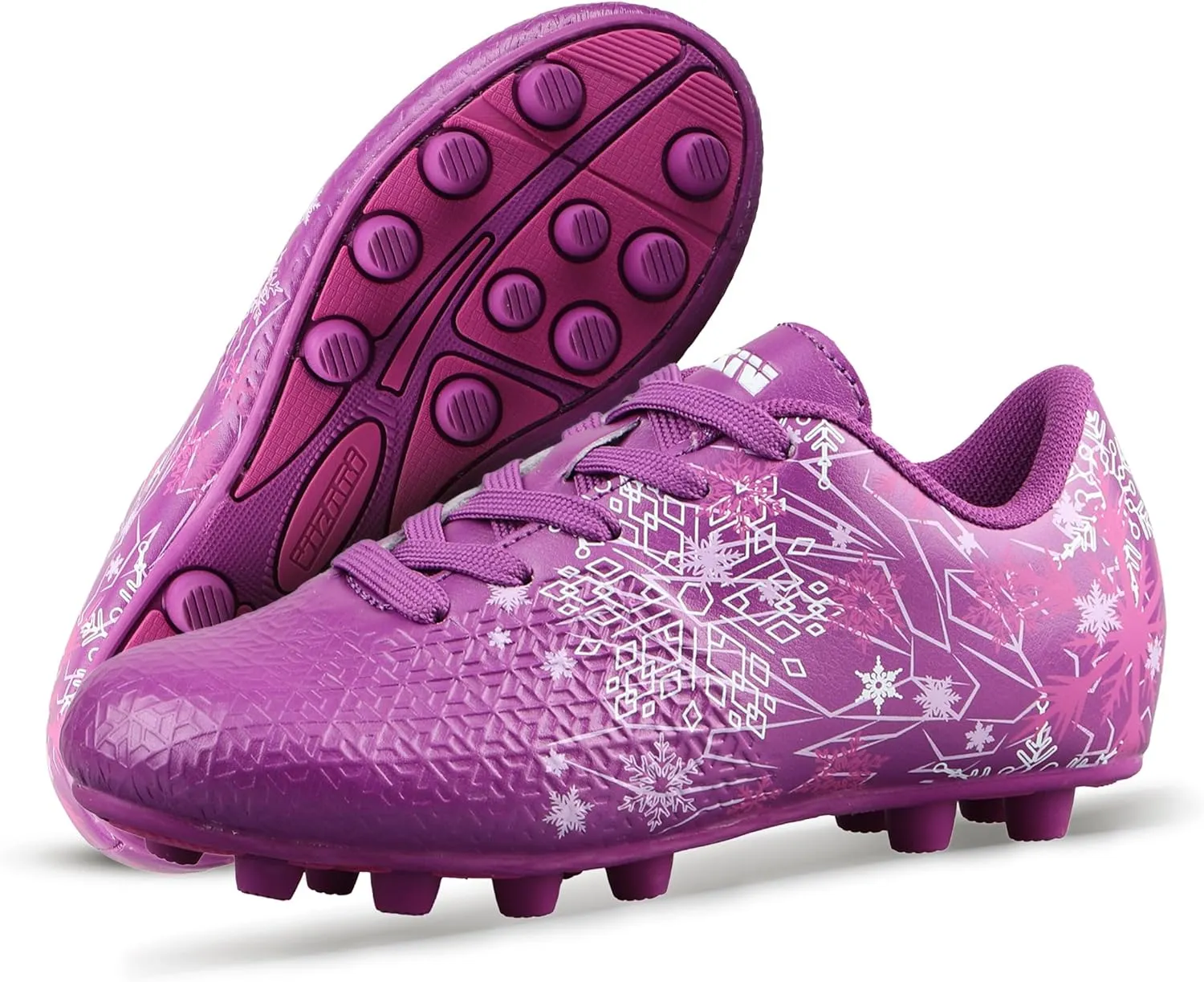 Vizari Frost Kids Soccer Cleats  Toddler, Little Kids Firm Ground Football Shoes with Rubber Studs | Lightweight, Comfortable, Non-Slip Design